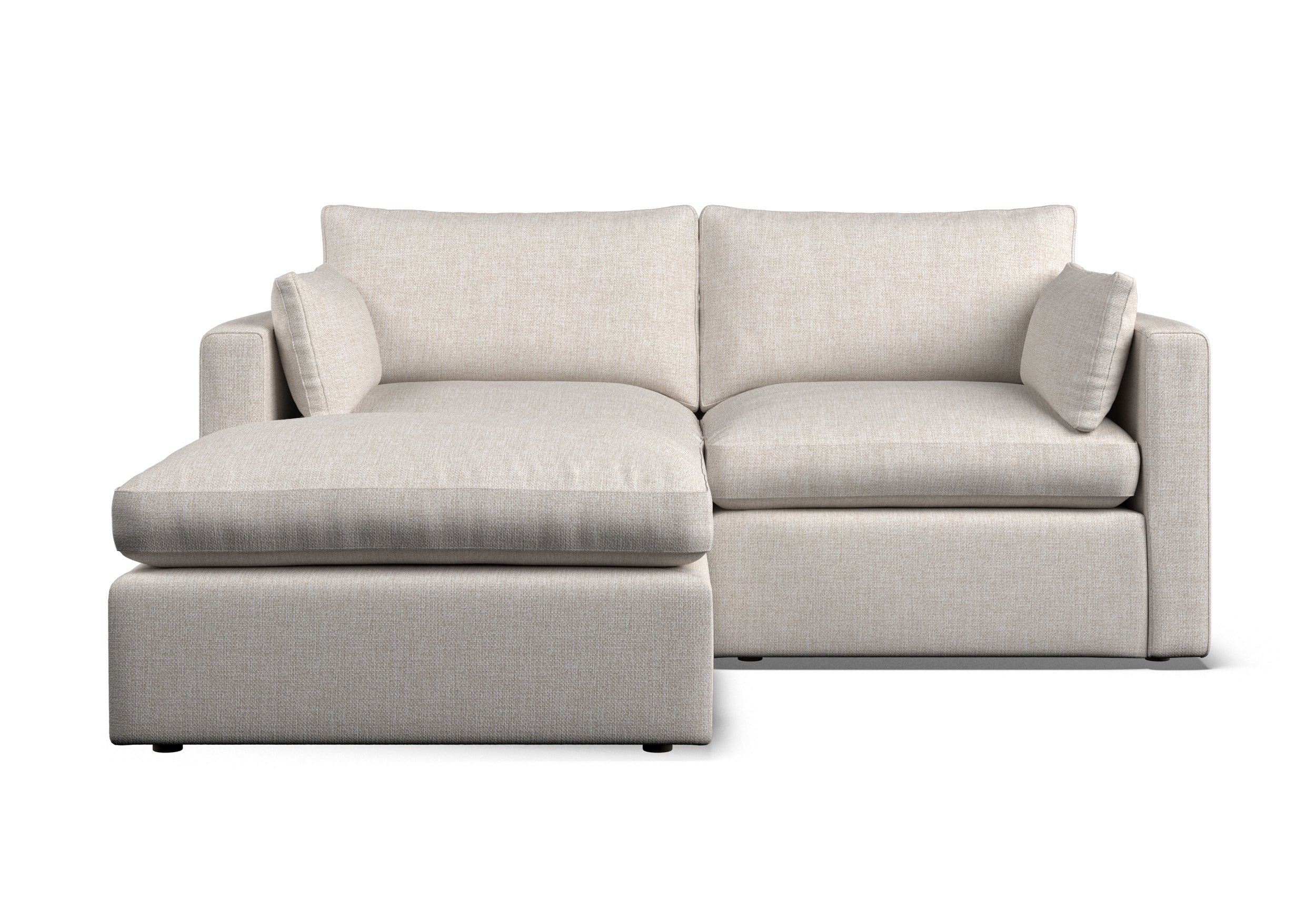 Soulmate Left Arm 3 Piece Modular Chaise Sofa